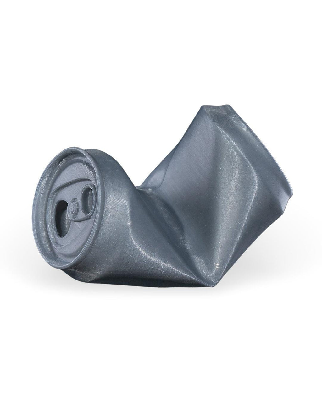 Crushed Can Phone Stand | Industrial Chic Desk Accessory | Gift for Tech Lover