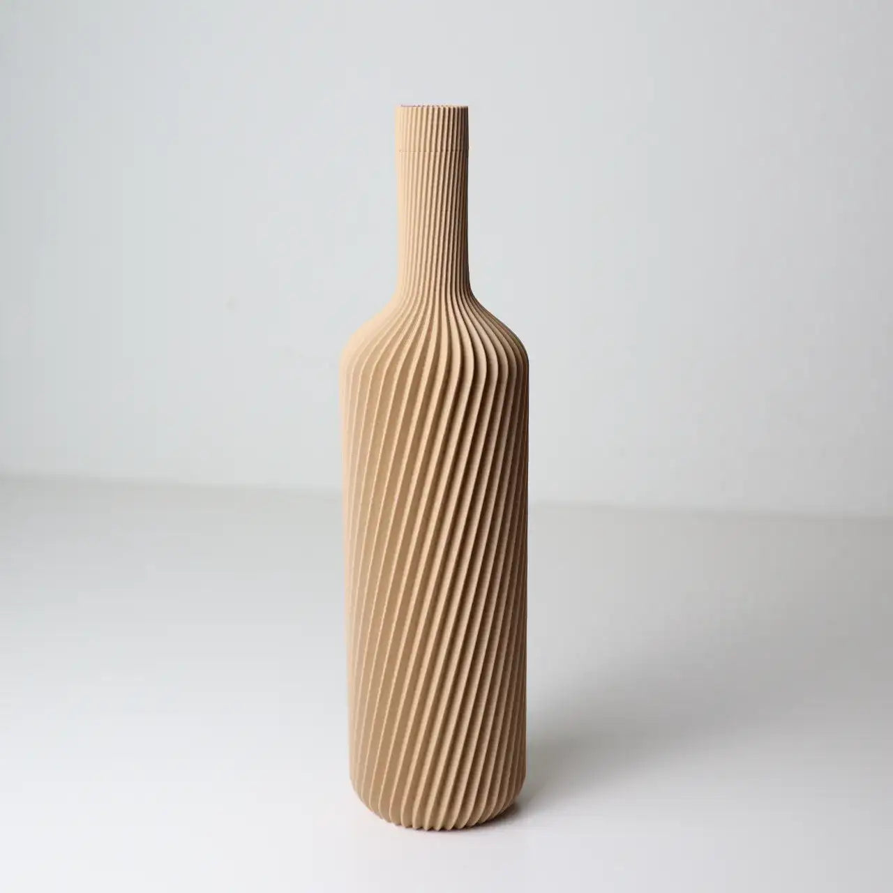 The Wine Vase  Twisted 3D Printed Décor