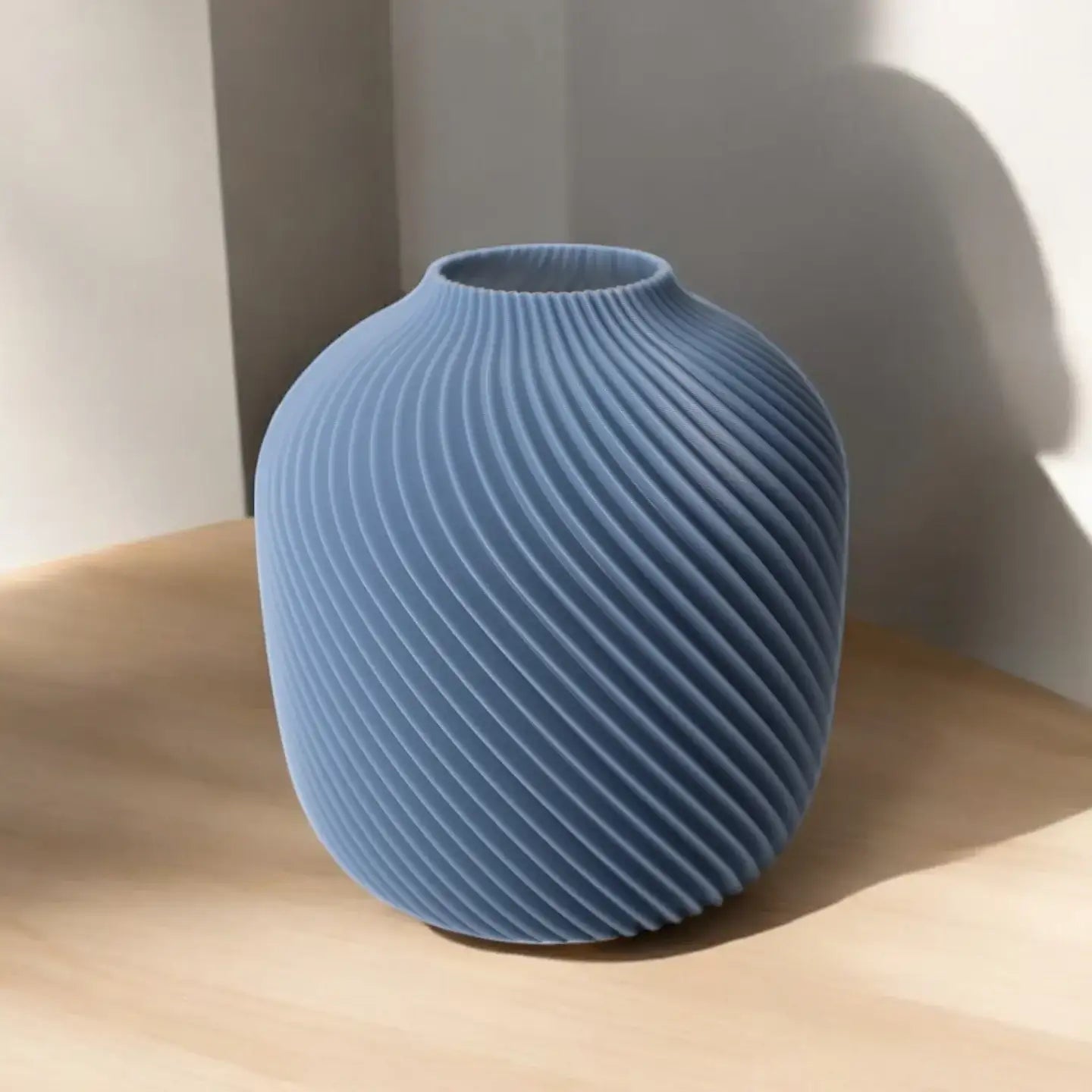 Bold Spiral 3D Printed Decor