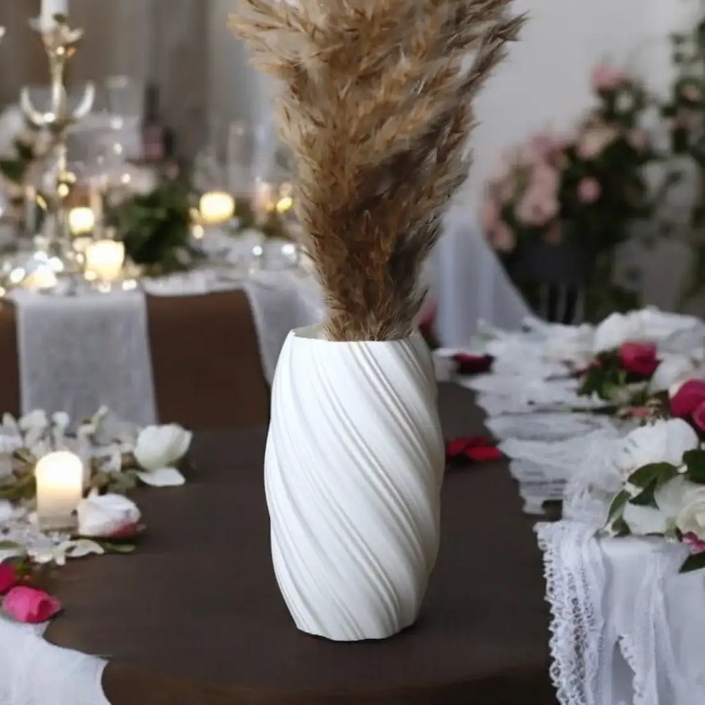 The Marvina Vase Organic 3D Printed Decor for Dried Flowers