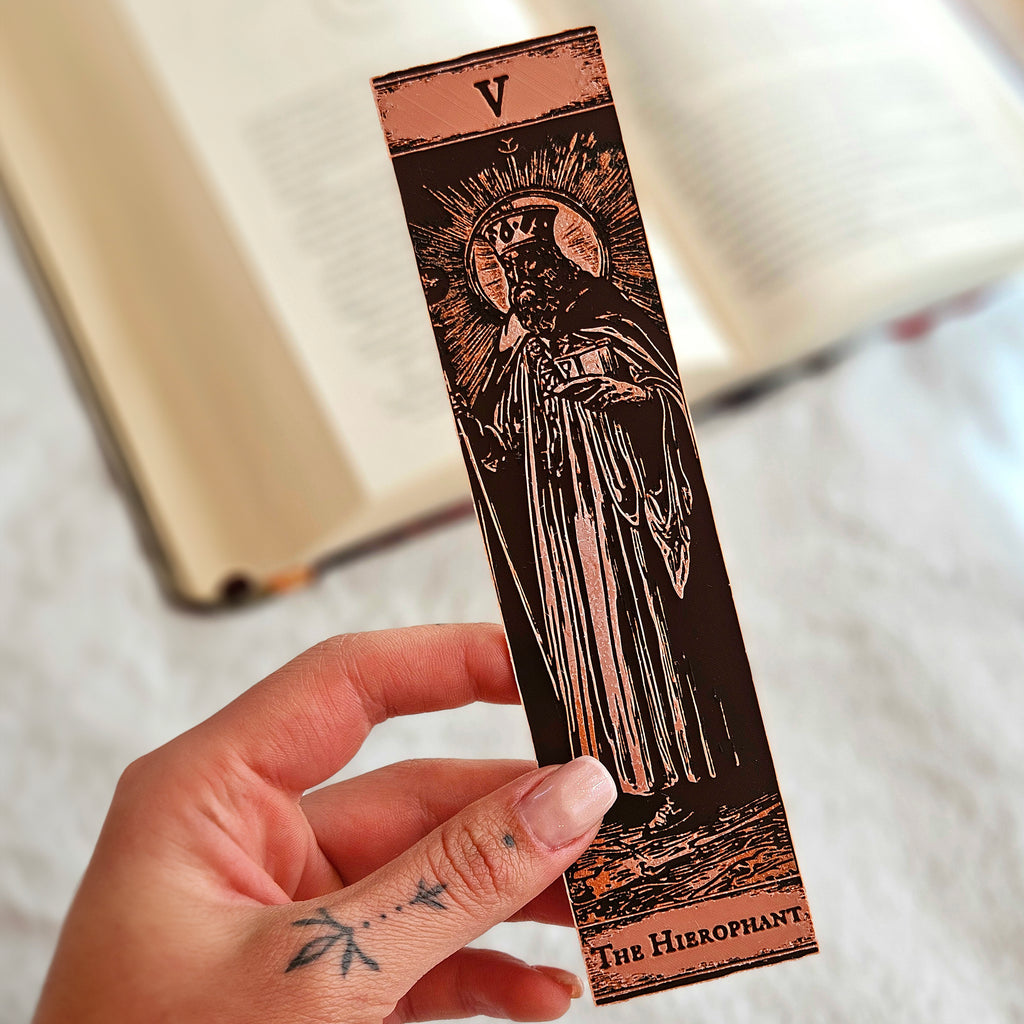 Tarot Bookmarks Set #3 | The Lovers, The Chariot & Strength | Major Arcana | Mystic & Witchy Gift