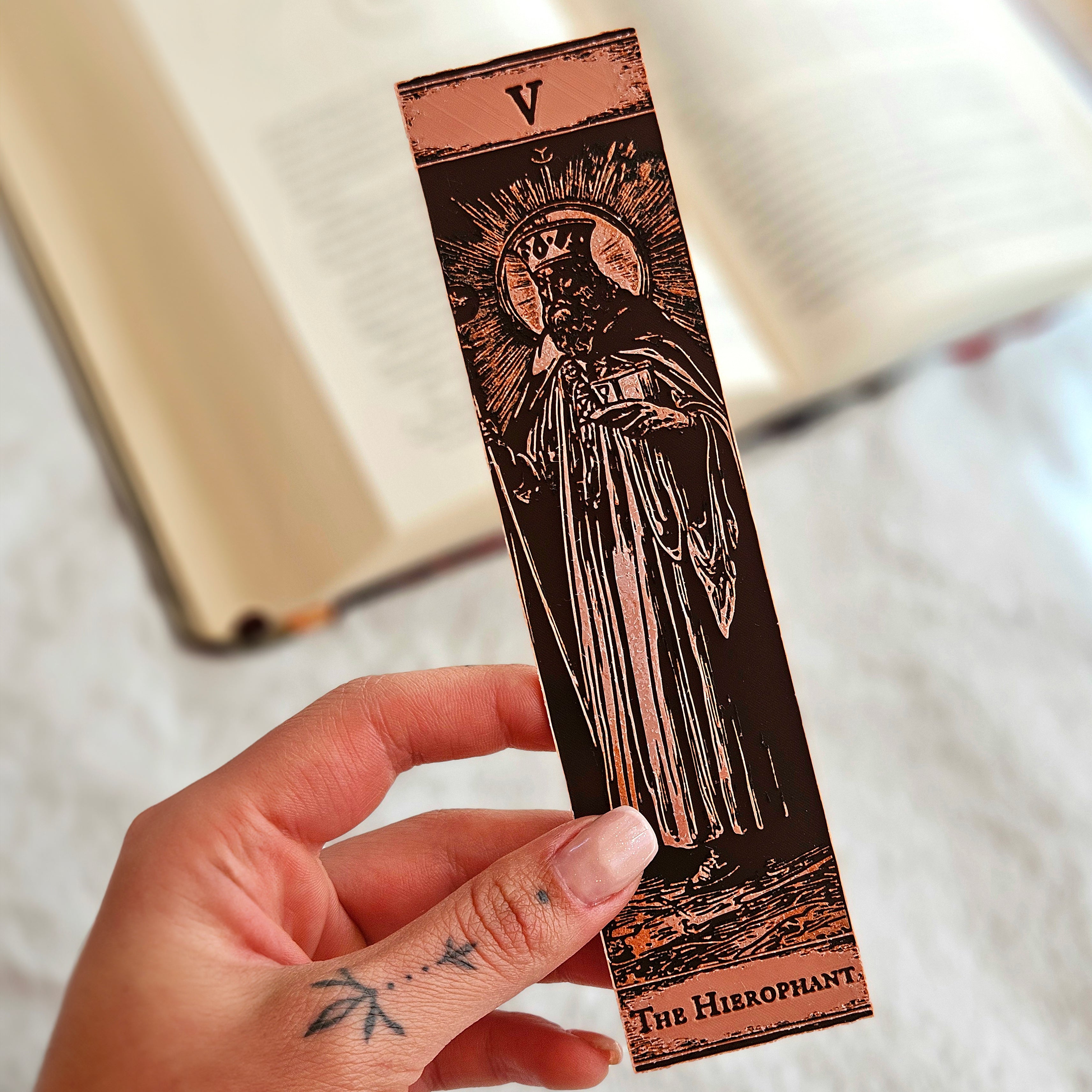 Tarot Bookmarks Set #3 | The Lovers, The Chariot & Strength | Major Arcana | Mystic & Witchy Gift