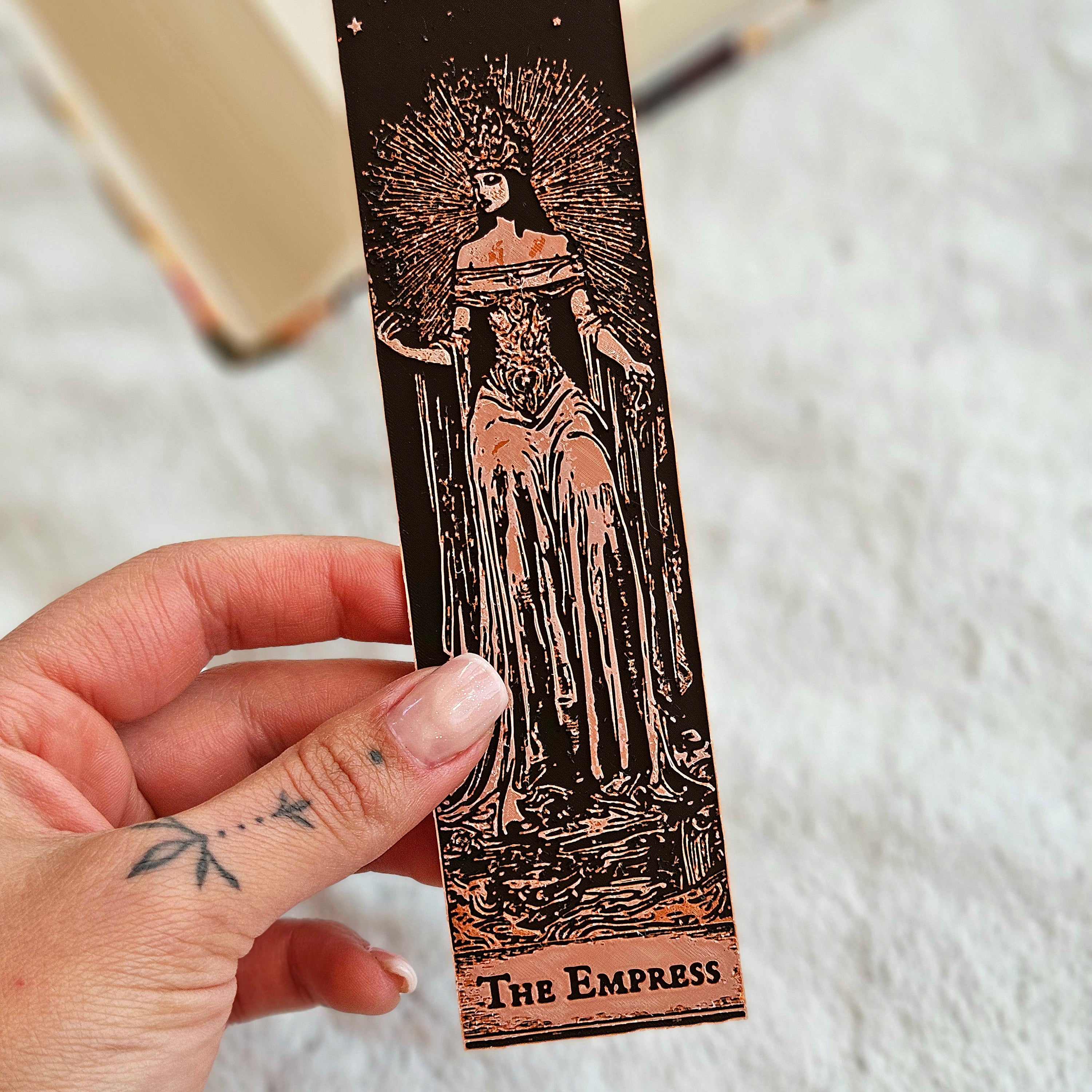 Tarot Bookmarks Set #3 | The Lovers, The Chariot & Strength | Major Arcana | Mystic & Witchy Gift
