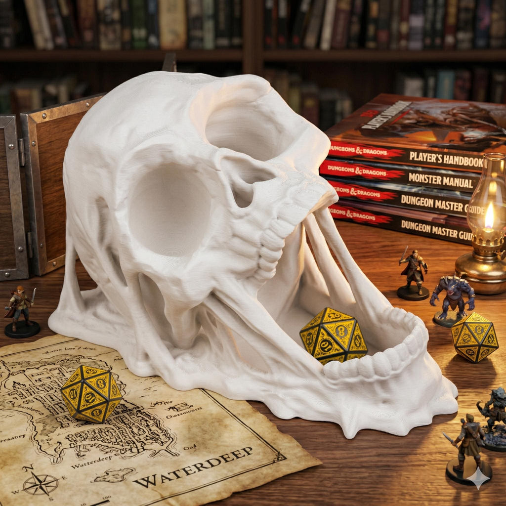 Doom Skull Dice Tower – The Ultimate Tabletop Centerpiece