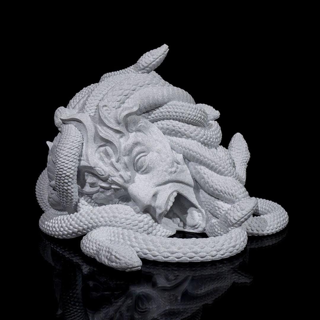 Medusa’s Gaze Dice Tower - Mythological TTRPG Accessory