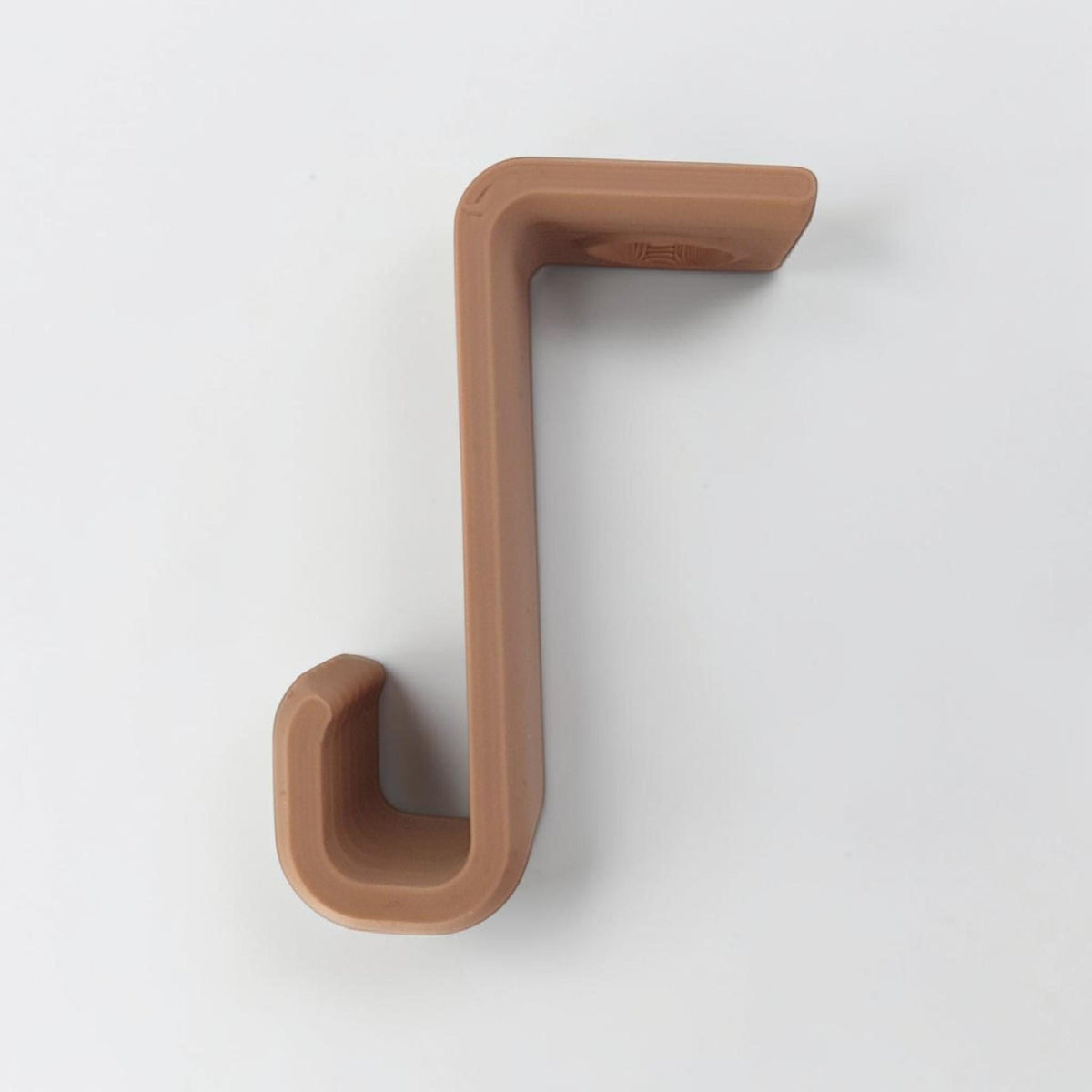 Hanger connector hook from the side