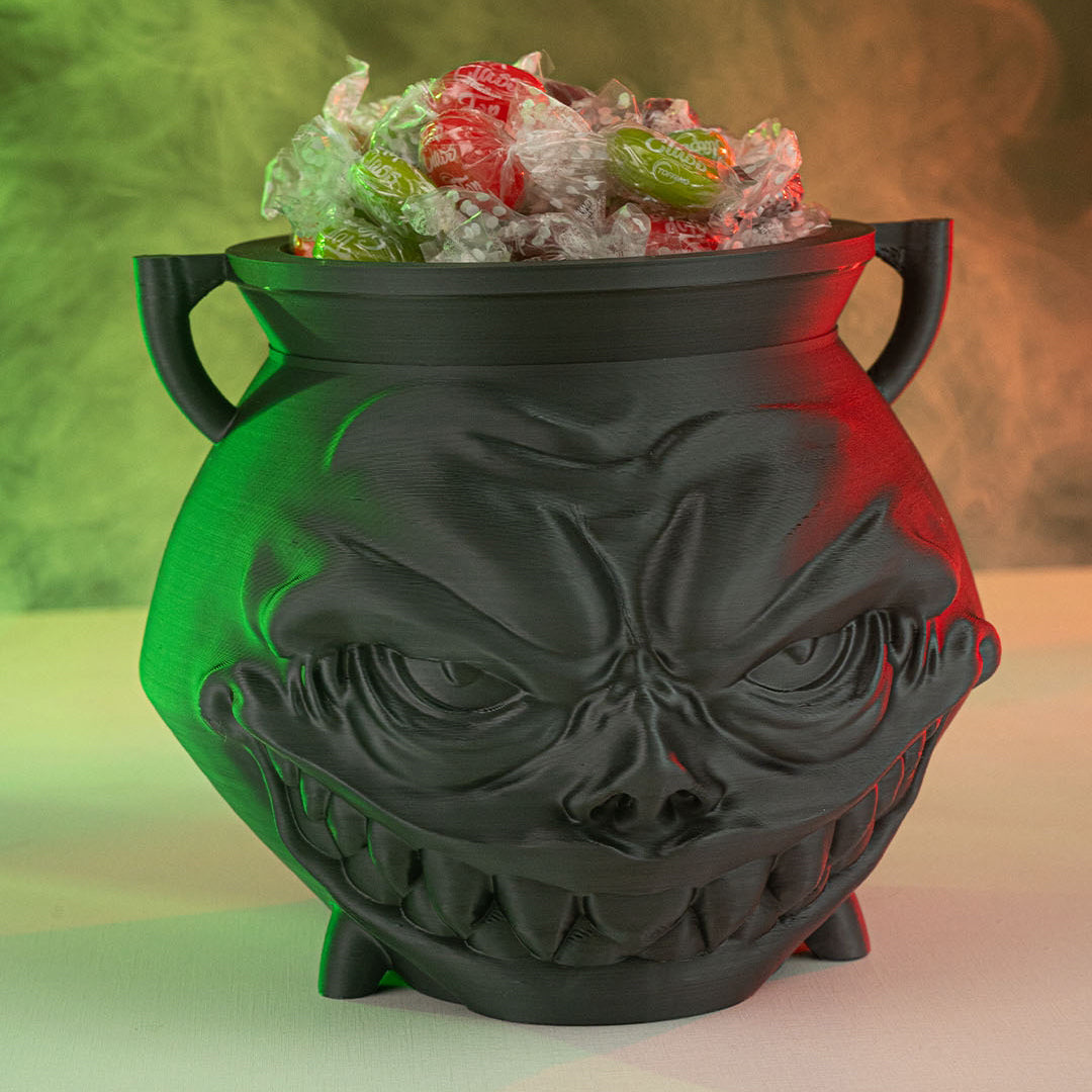 The Greedy Cauldron Candy Holder