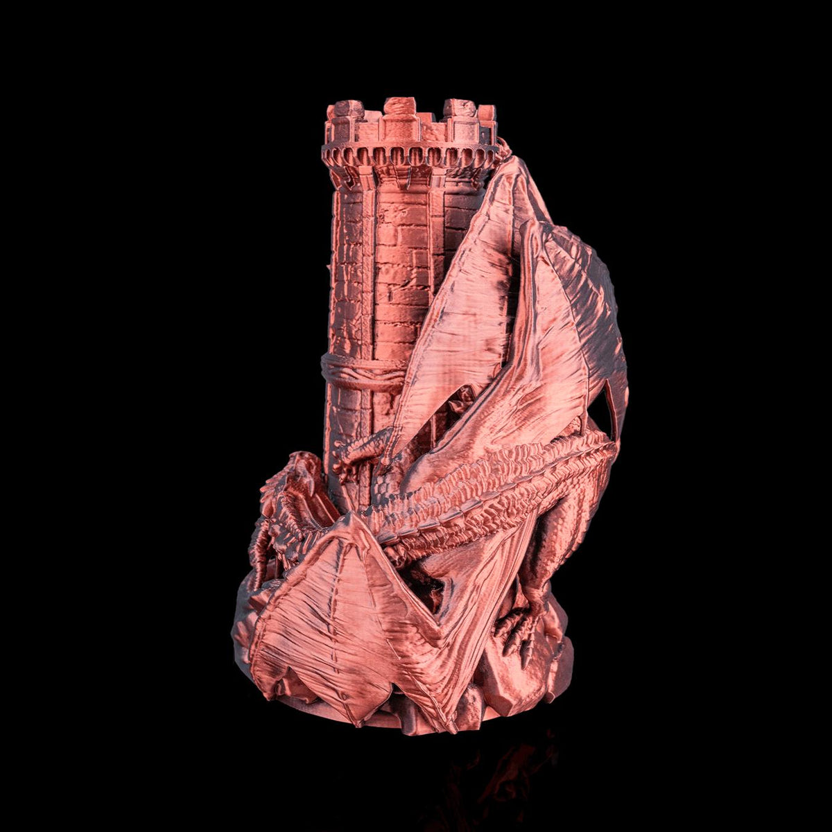 Twin Dragons dice tower from the other side