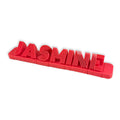 Personalised Click-Together 3D Printed Desk Name Plate – Custom Teacher or Office Gift