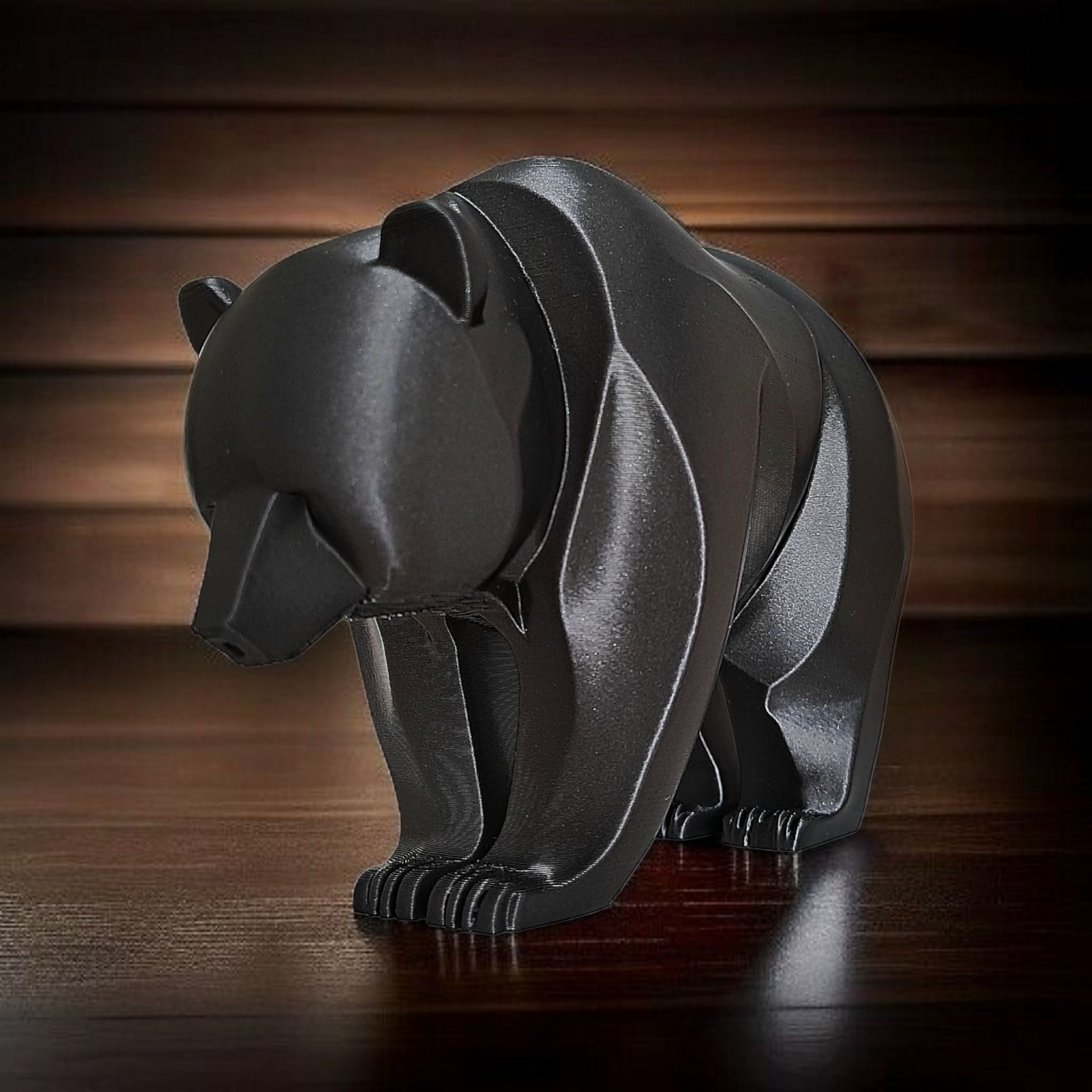 Minimalistically Designed Bear Decor