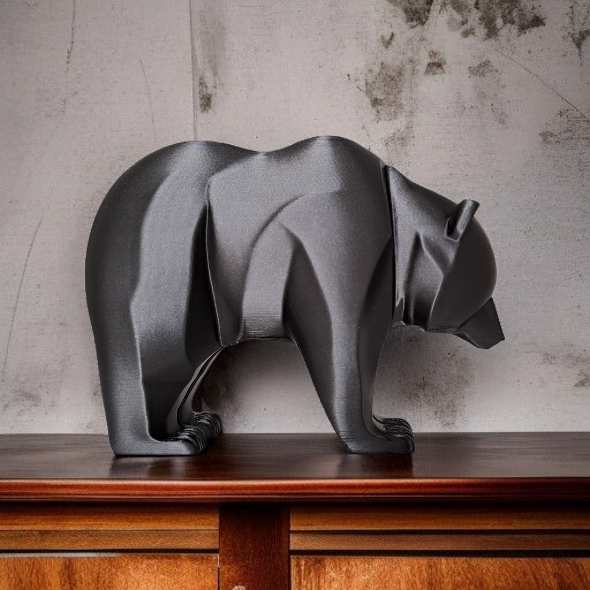 3D Printed Bear Sculpture