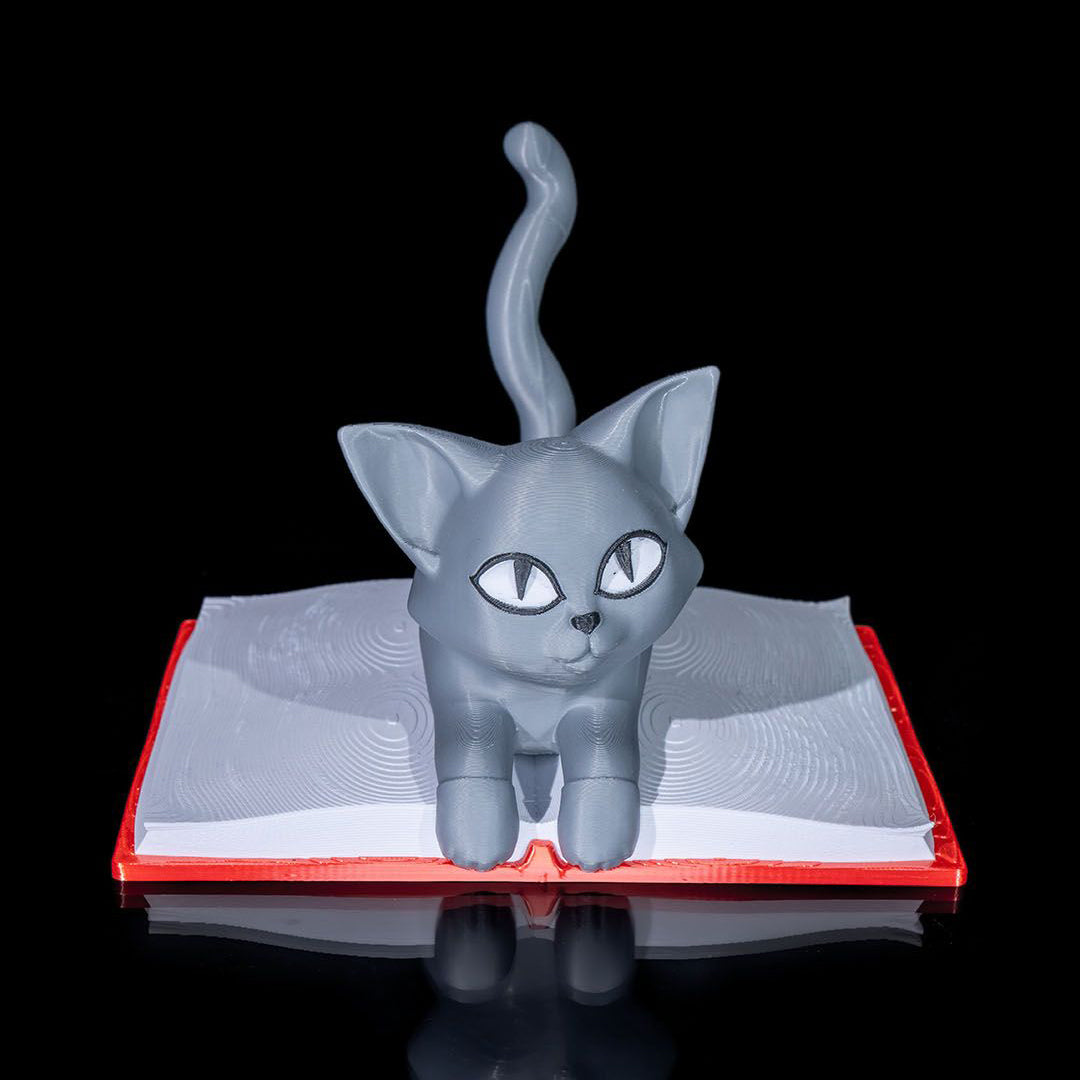 Cat Book Holder & Shelf Decor