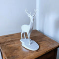 Stag sculpture elegant forest art