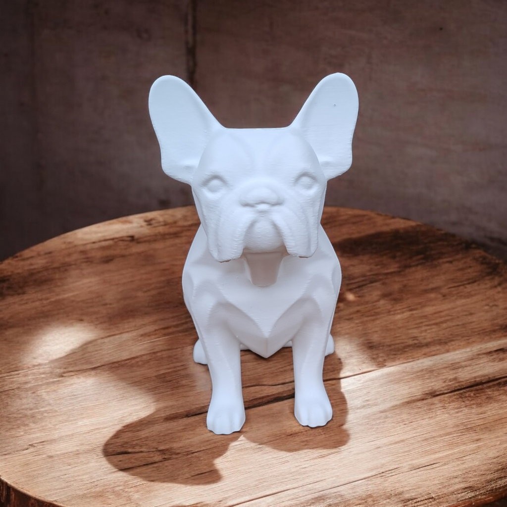 Modern dog sculpture pet lover gift