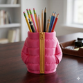 The "Puffer" Desk Organiser – 3D Printed Statement Stationery Holder