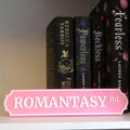 Romantasy Rd Bookshelf Street Sign