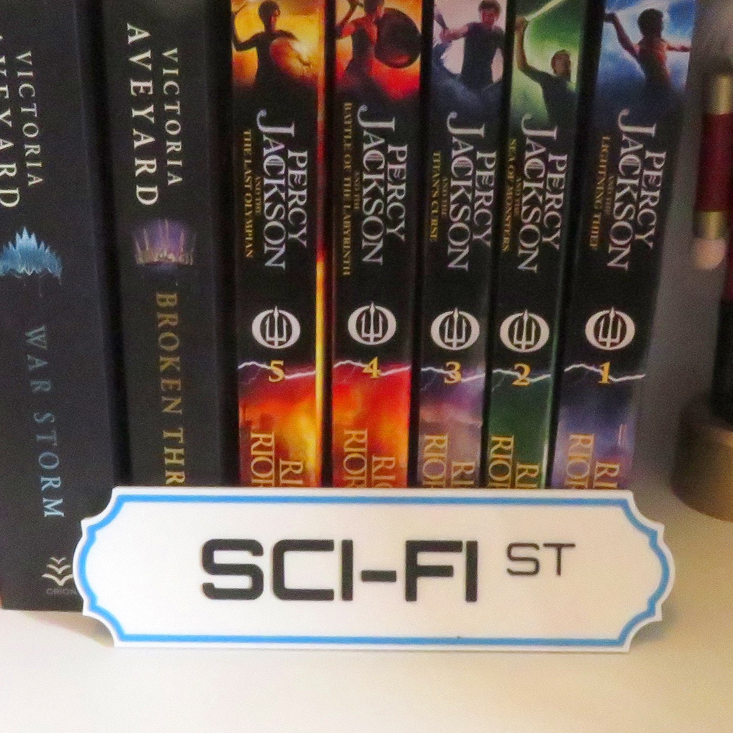 Personalised library label