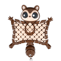 Merle the Flying Squirrel Keychain - The Cutest Bag Buddy
