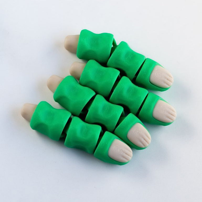 Zombie Finger Articulated Fidget Keychain