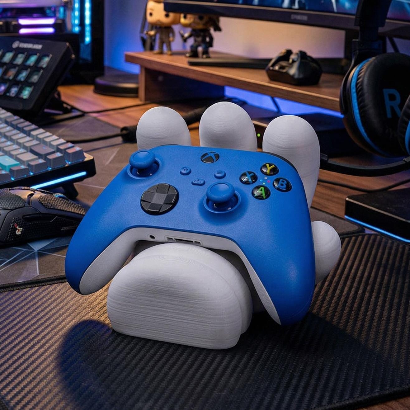 The Ultimate Gamer Hand | Unique Controller Stand for Xbox, PS5 and PC