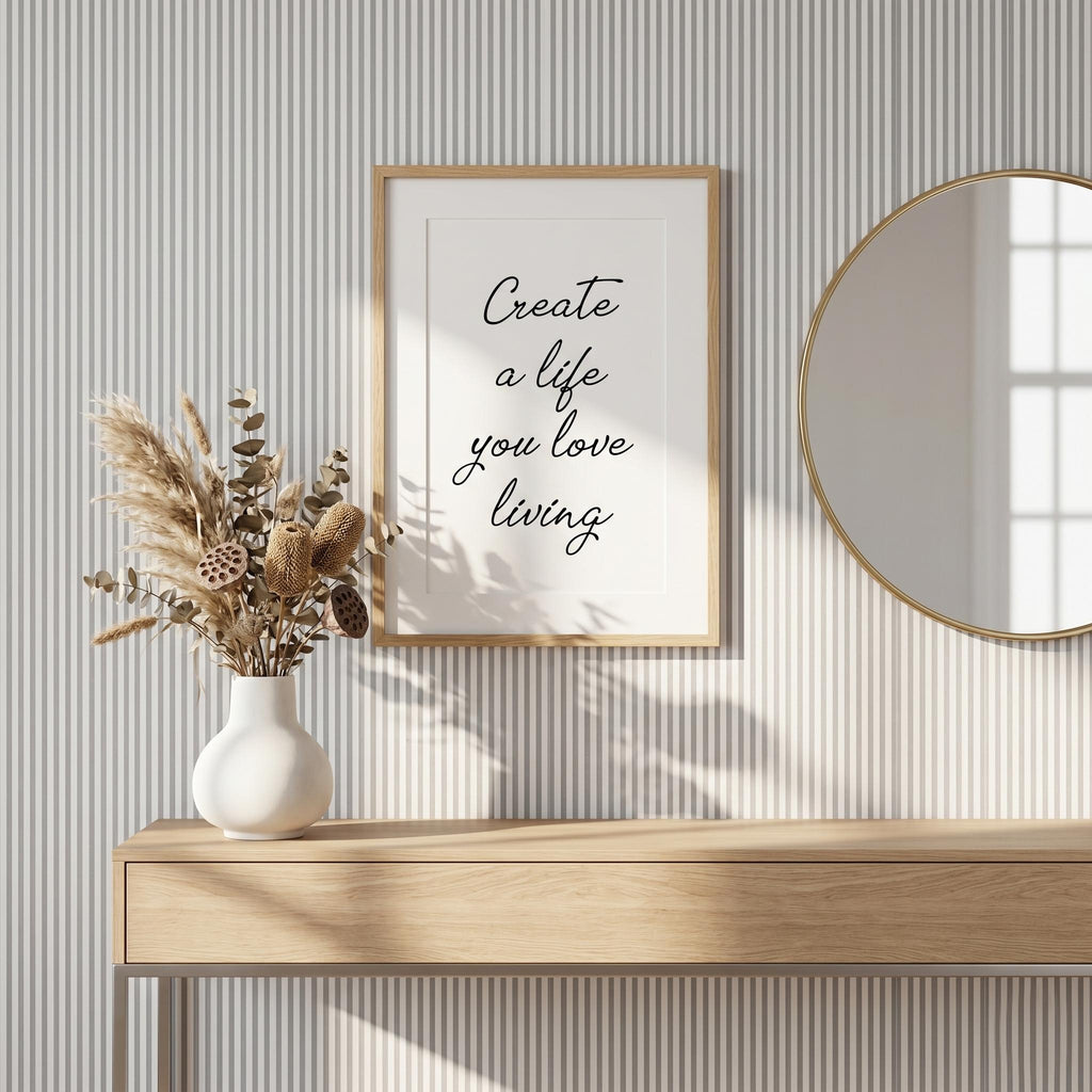 Custom Quote Print, Personalised Typography Poster, Design Your Own Wall Art