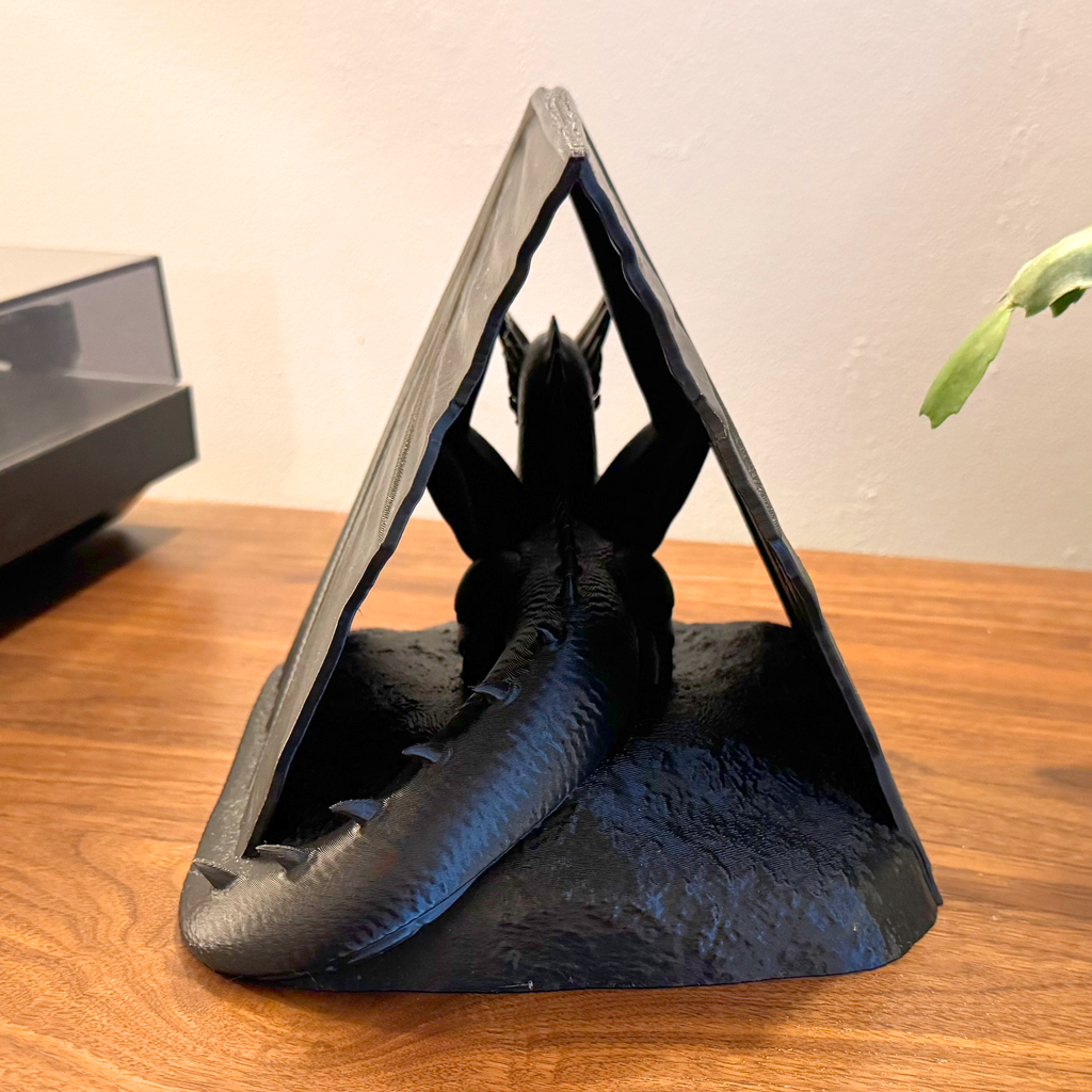 3D Printed Book Wyrm Page Holder