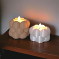 big bubbles tealight holder set of 2