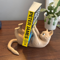 Cat Book Display with Articulating Tail