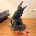 Crow Dice Tower for DnD & TTRPGs