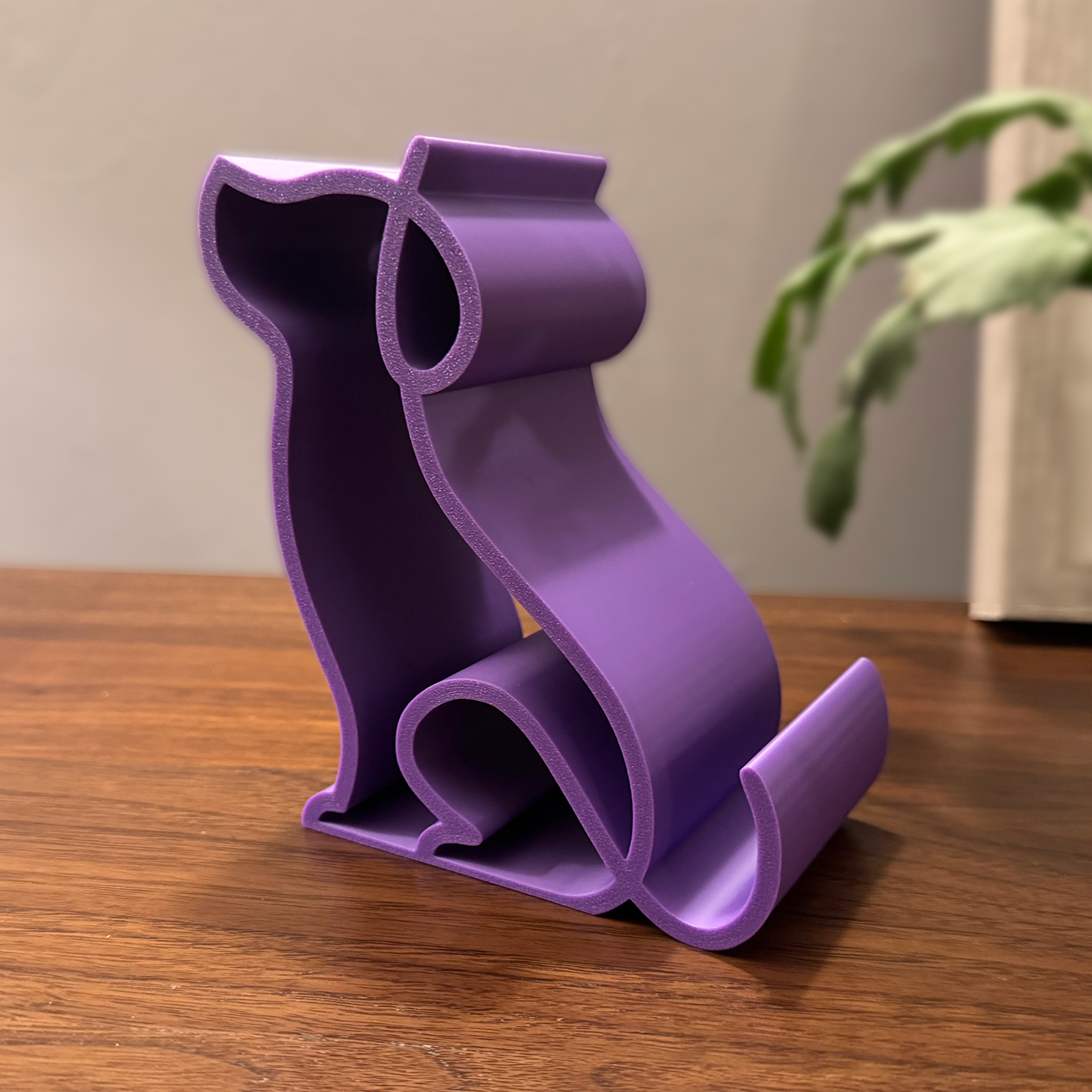 Variety of Dog Phone Stands in different colours