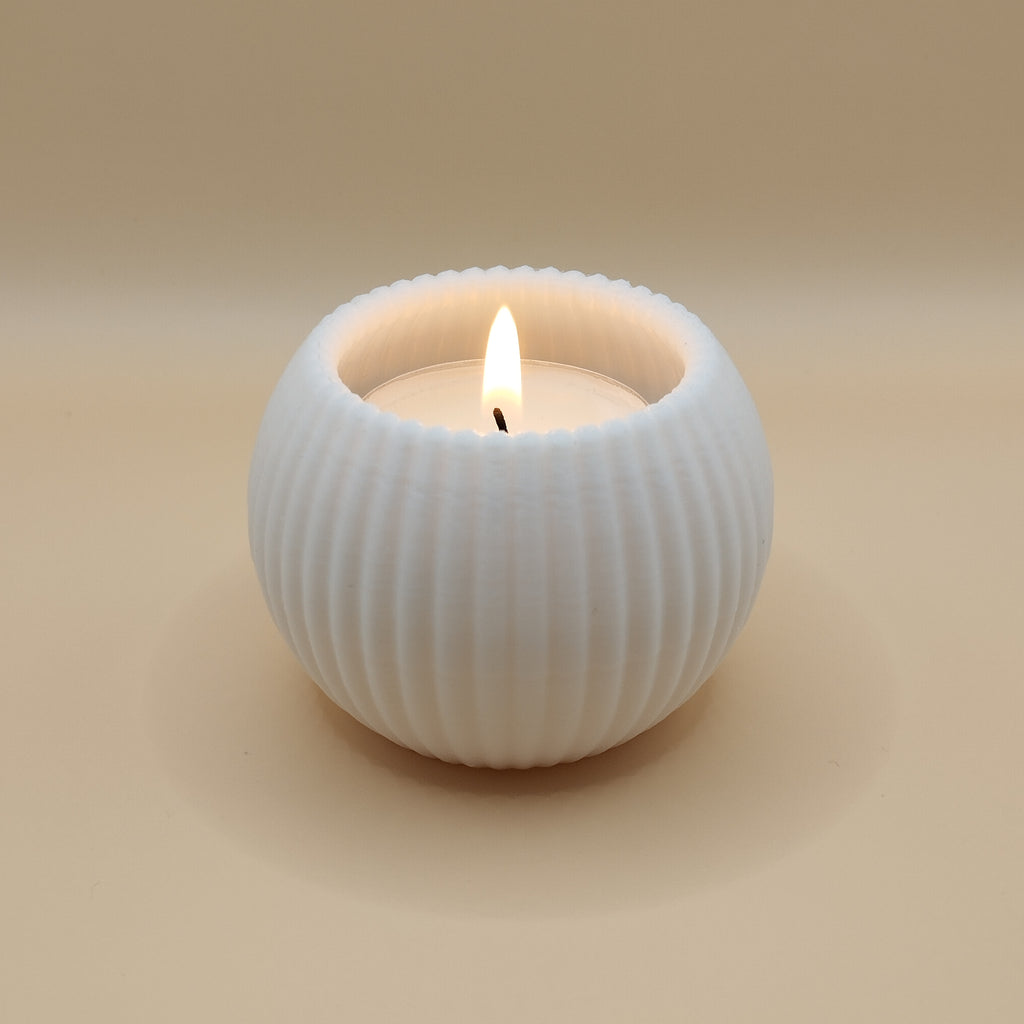 modern round tealight holder eco-friendly