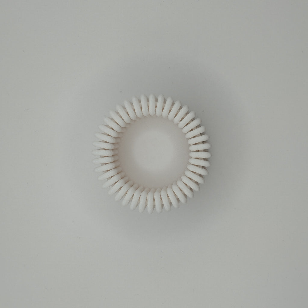 elegant LED tealight holder textured design