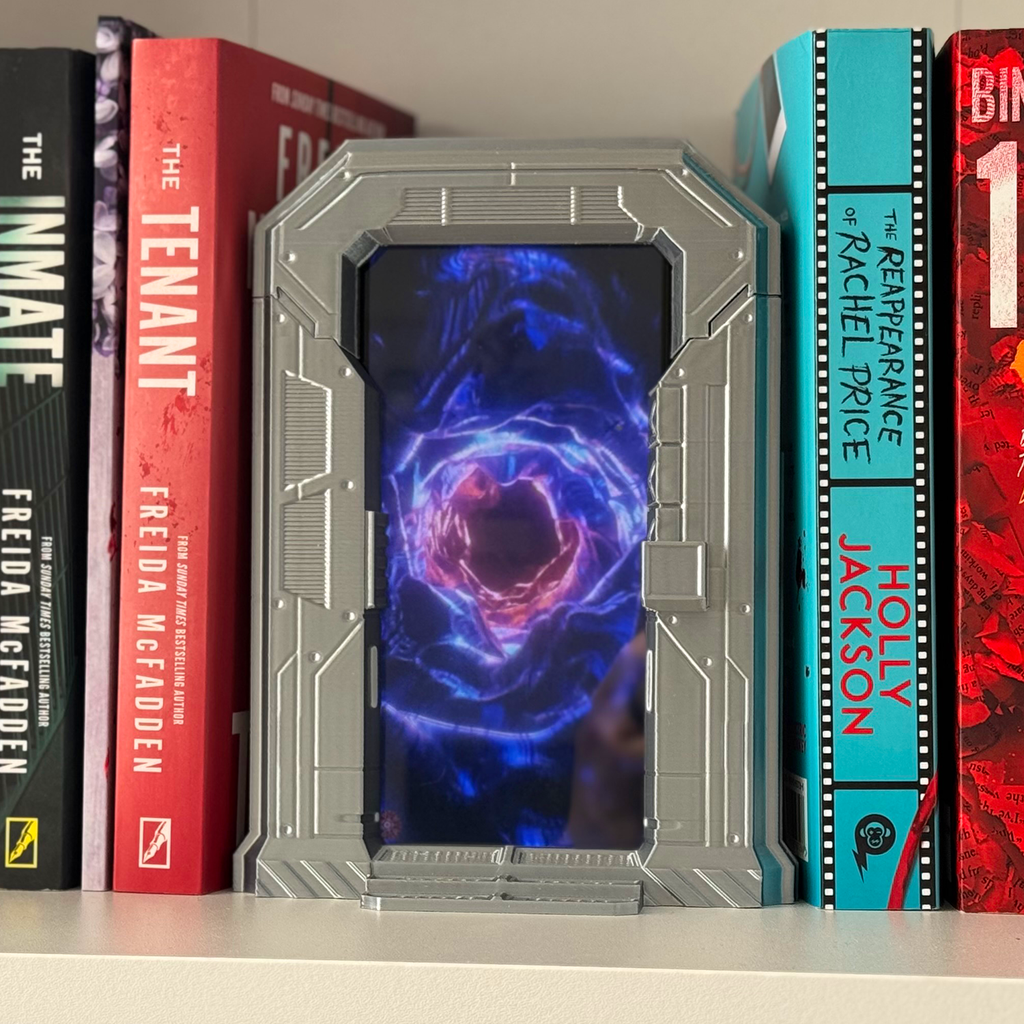 3D printed Futuristic Portal Phone Holder